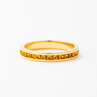 Tessa Topaz Crystal Eternity Band