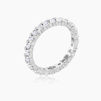 Cubic Zirconia Eternity Band