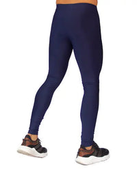 FORCE LEGGINGS - ROYAL BLUE men's compression leggings