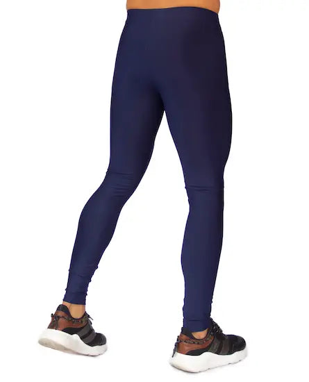 FORCE LEGGINGS - ROYAL BLUE men's compression leggings