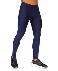 FORCE LEGGINGS - ROYAL BLUE men's compression leggings