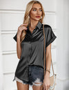 Elise Satin Everyday Blouse