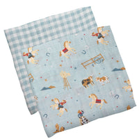 Muslin Blanket 2 Pack Set