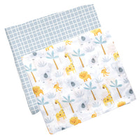 Muslin Blanket 2 Pack Set