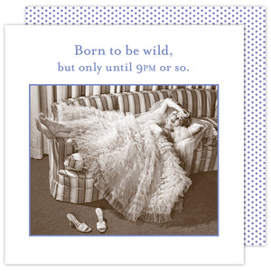 Born To Be Wild Beverage Napkin