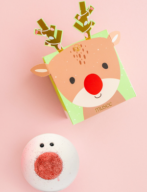 Rudolph the Red Nose Reindeer Bath Bomb