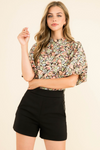 Floral Minnie Top