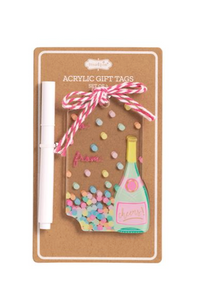 Acrylic Birthday Tag Sets