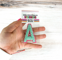 Chenille Patch Personalized Stickers