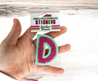 Chenille Patch Personalized Stickers