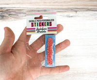 Chenille Patch Personalized Stickers