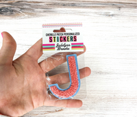 Chenille Patch Personalized Stickers