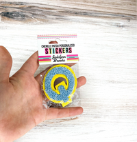 Chenille Patch Personalized Stickers