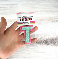 Chenille Patch Personalized Stickers