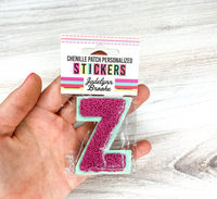 Chenille Patch Personalized Stickers