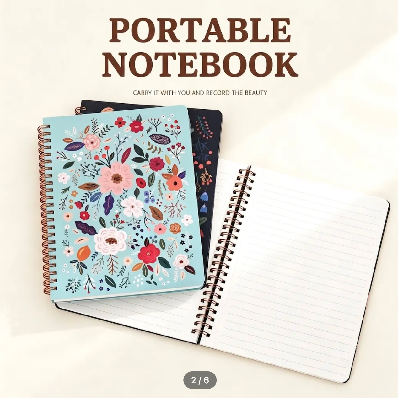 Floral Notebook