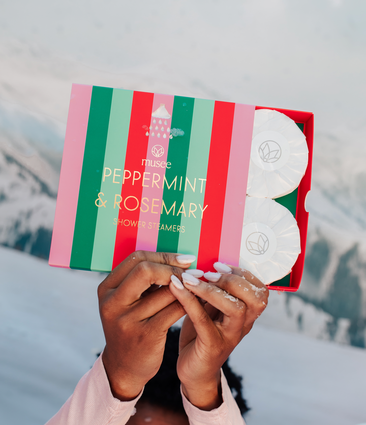 Juego de vaporizadores de ducha de menta y romero