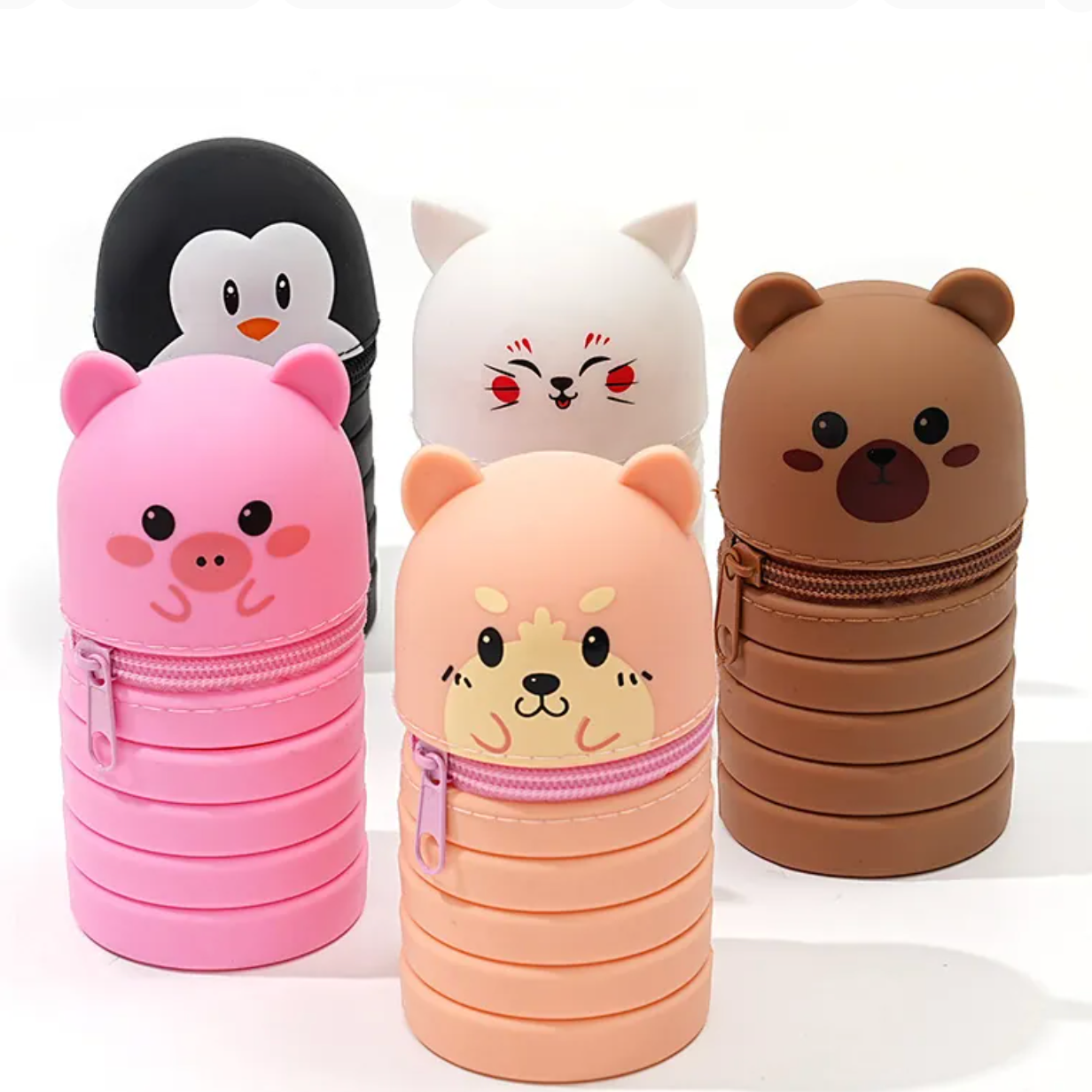 Retractable Animal Pencil Case