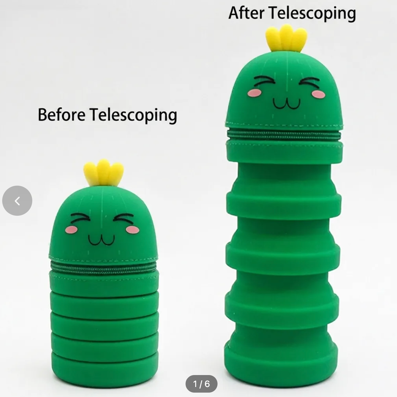 Retractable Animal Pencil Case