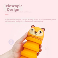 Retractable Animal Pencil Case