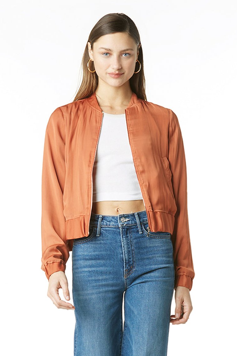 Mindi Satin Jacket