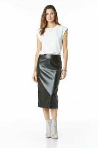 Guiana - Leather Skirt