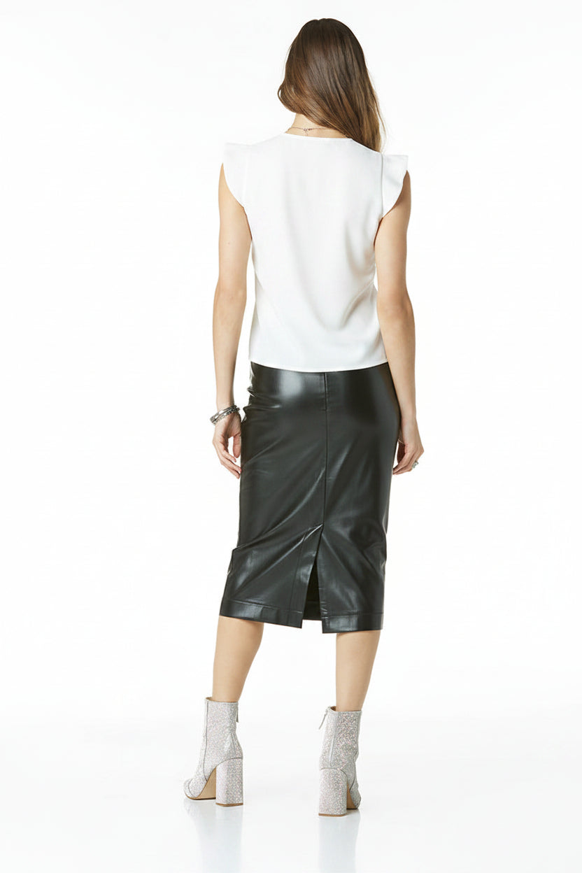 Guiana - Leather Skirt