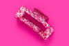 Clip de garra de confeti rosa de Taylor Elliott ROSA