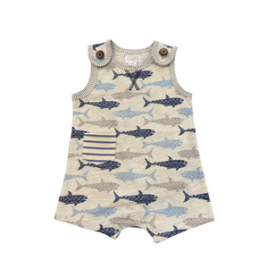 Shark Baby Romper