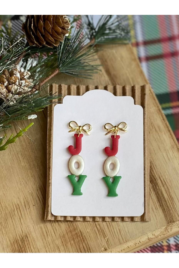 JOY Clay Earrings