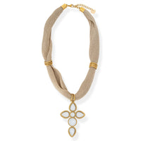 TRIBUTE CROSS NECKLACE