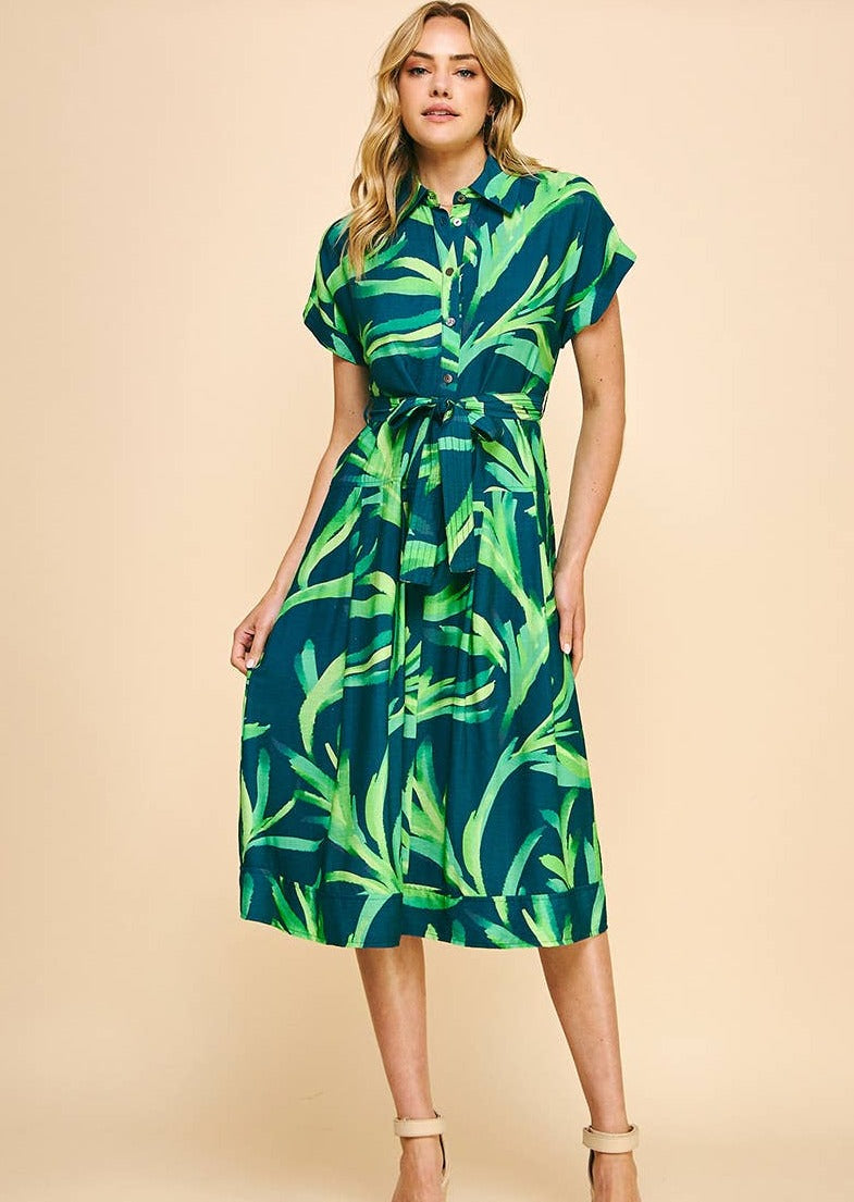 Vacation Tropical Dress