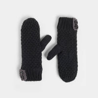 Tab Winter Knit Mitten