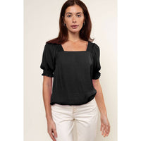 Marnie Blouse With Shoulder And Sleeve Smocking Detail
