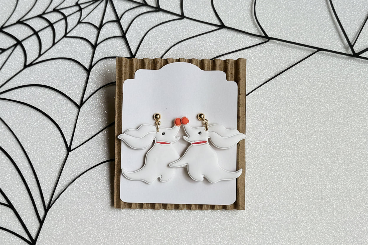 Nightmare Before Christmas Clay Earrings 