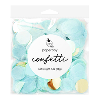 Table Confetti - Light Blue & Gold 0.5oz