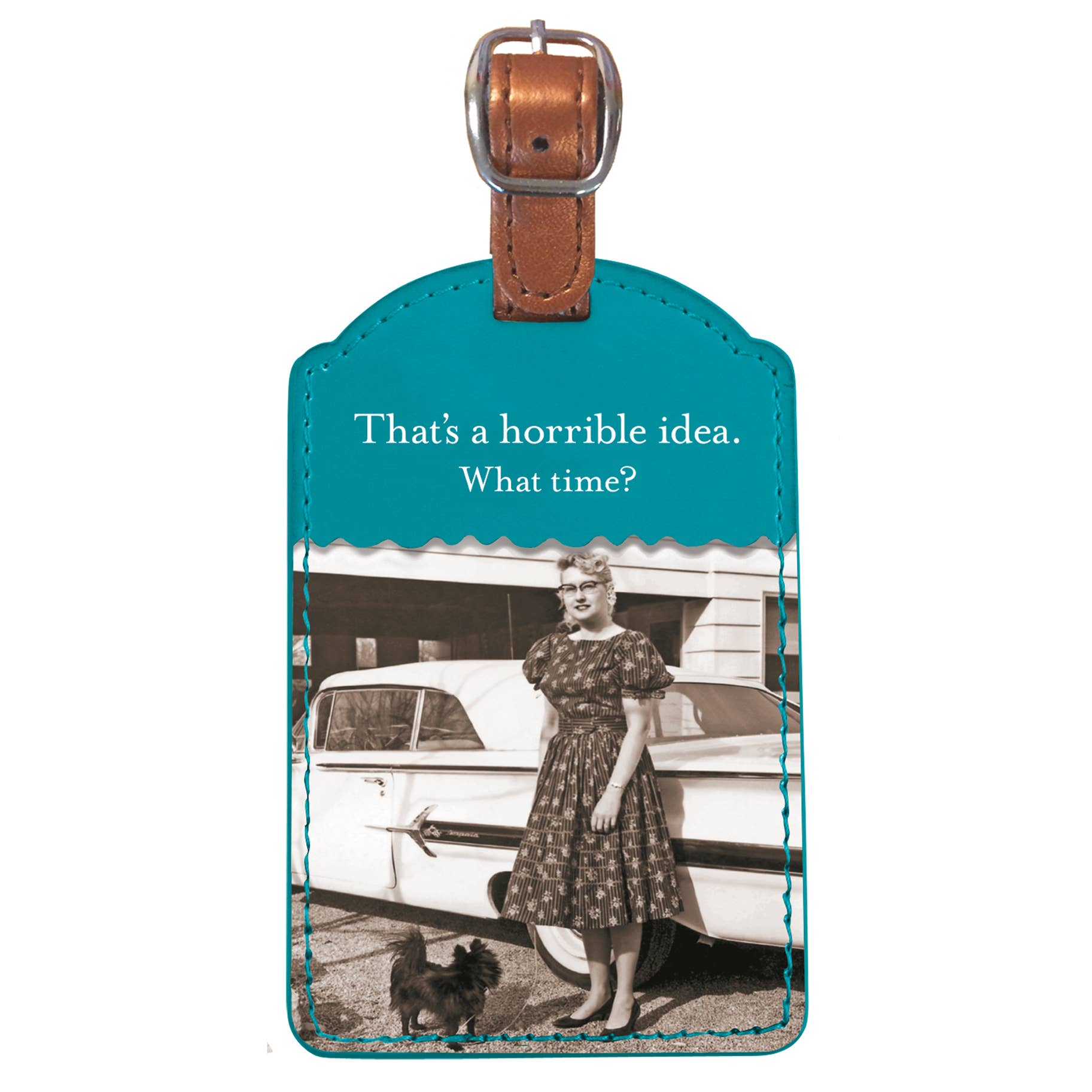 What Time? Luggage Tag