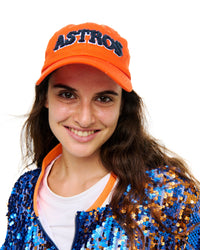 Chenille ASTROS baseball cap