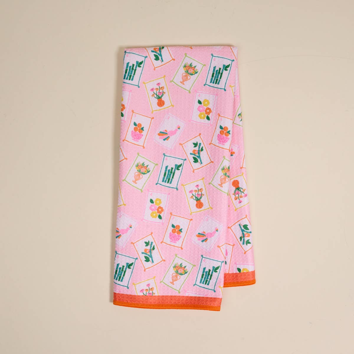 Mahjong Waffle Tea Towel – It's Mahj Time