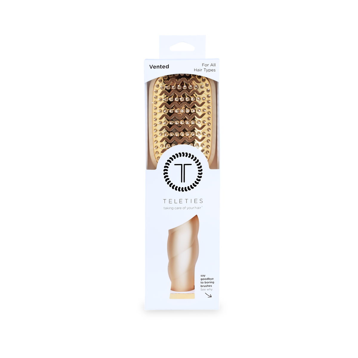 Vented Brush | Full Size | Tan