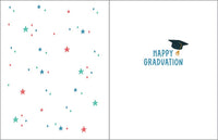 Graduation Greeting Card - Grad on Navy