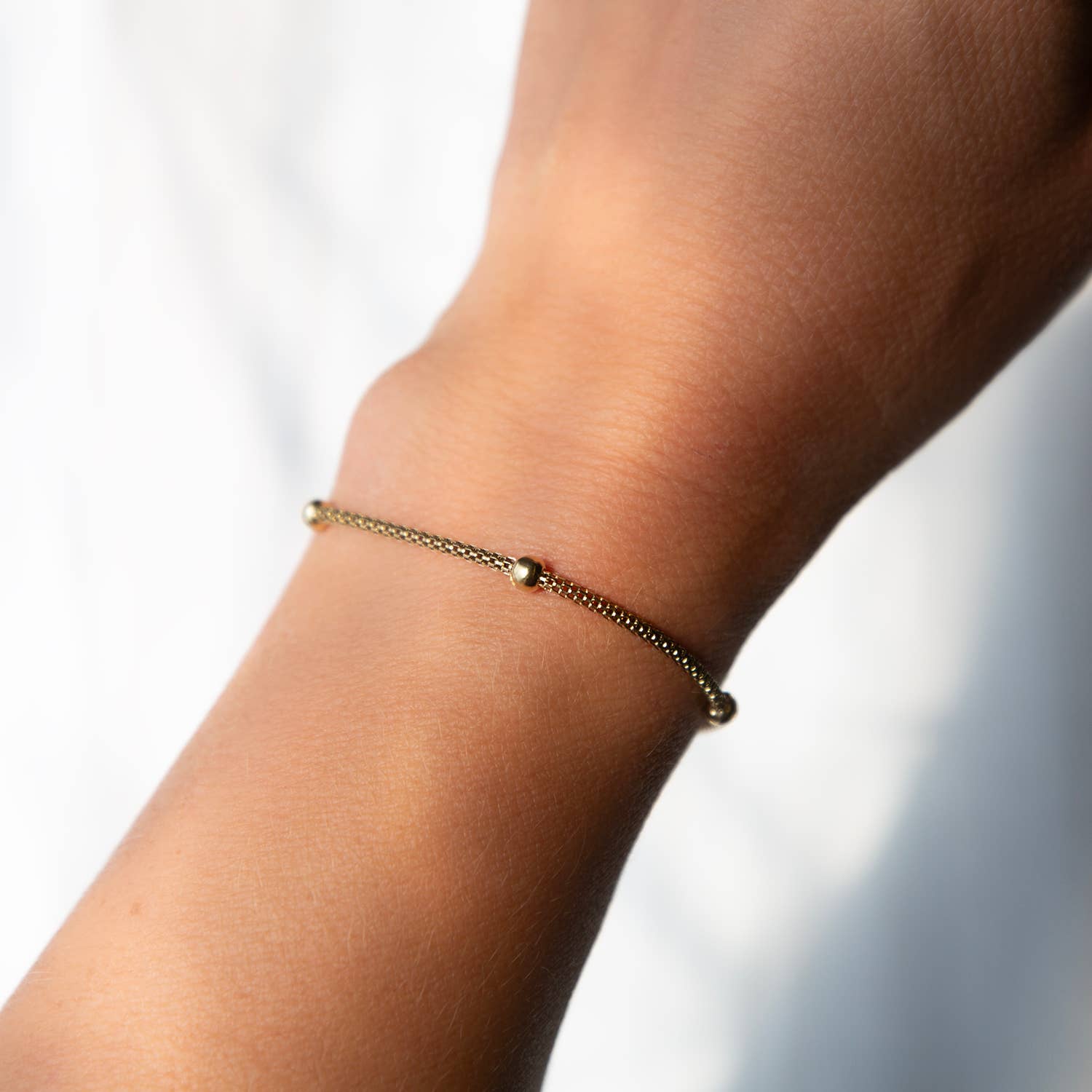 Gold Chain Bracelet - Satellite, Gilded Collection