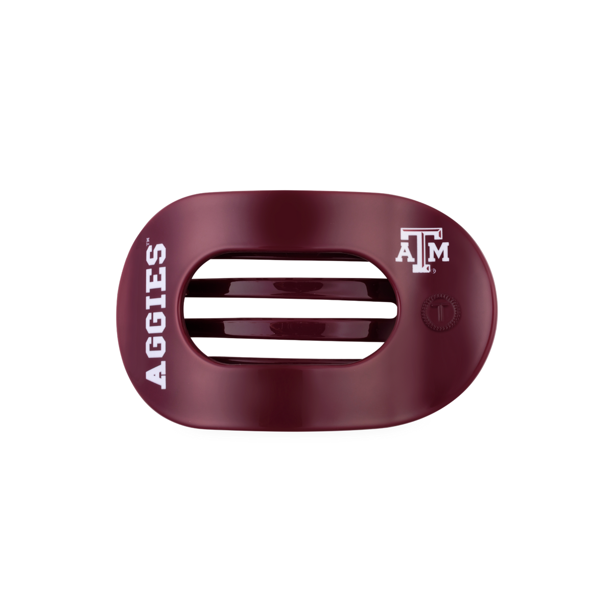 Gig 'Em! | Medium | Flat Round Hair Clip
