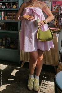 INVESTED IN YOU WOVEN MINI DRESS