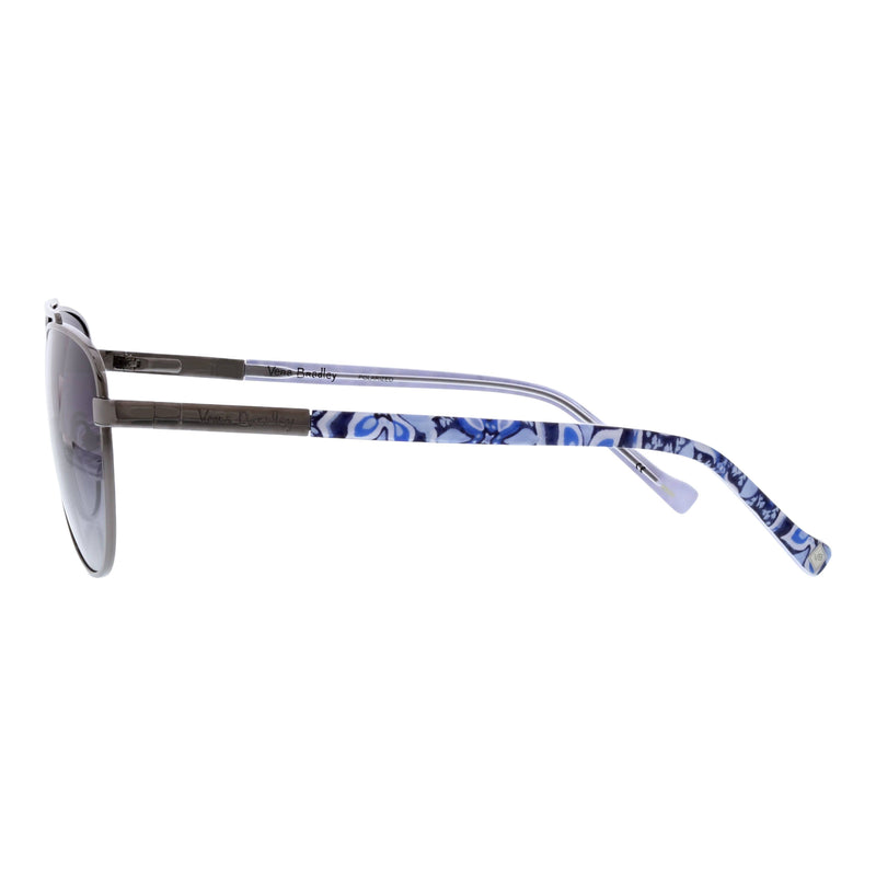 Alexandria: Raindrop Medallion Polarized Sunglasses