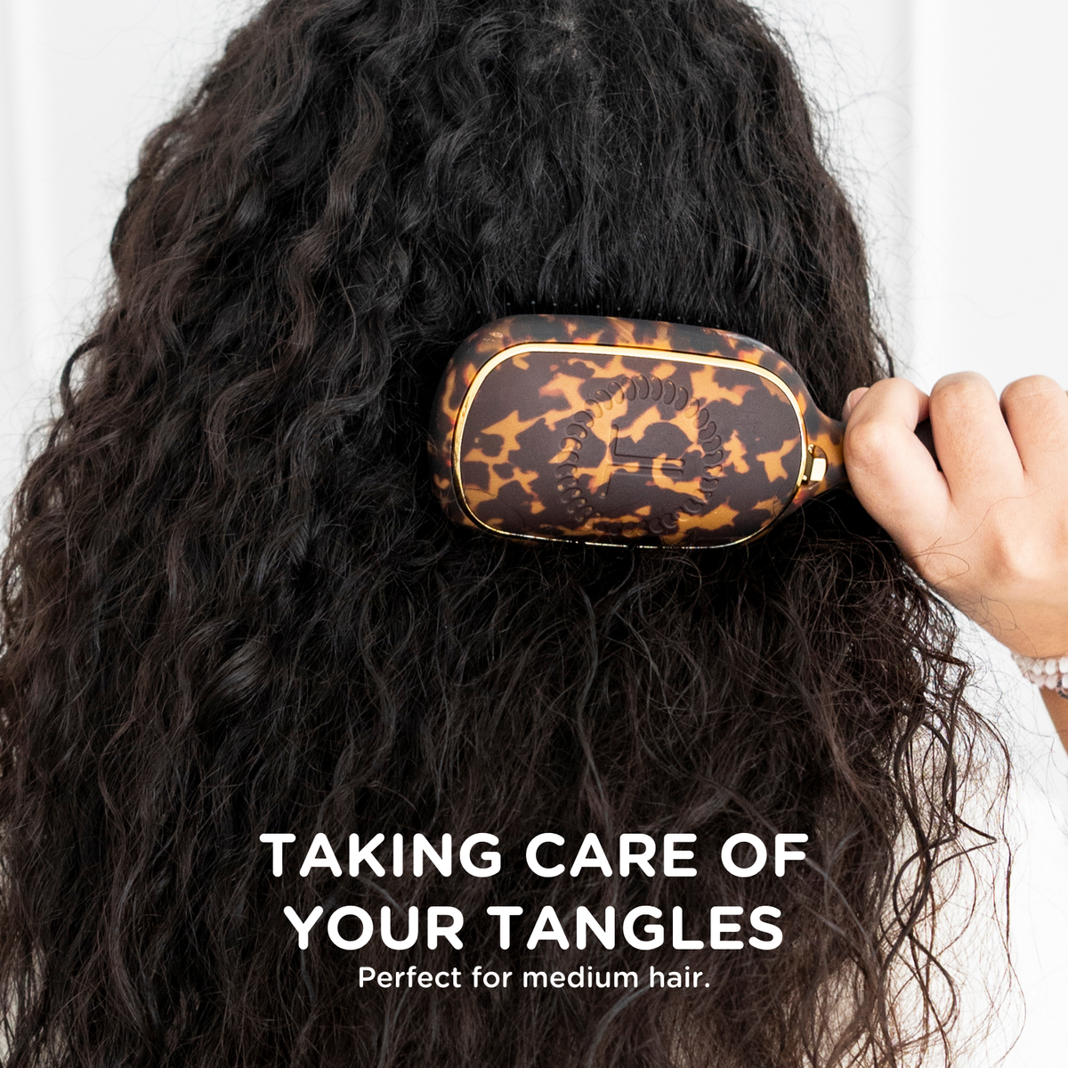 Detangler Brush |Tortoise| Medium
