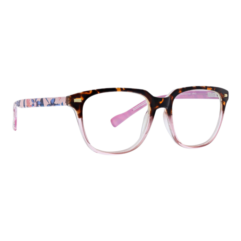 Mackenzie: Paradise Coral Blue Light Glasses