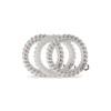 Spiral Hair Coils | Large | Silver Slay Hair Ties