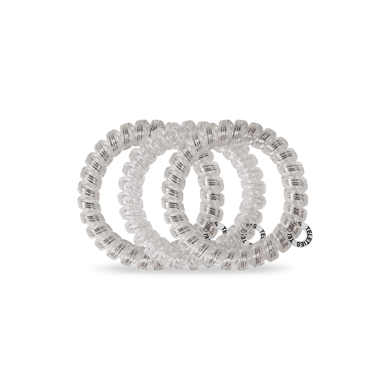 Spiral Hair Coils | Large | Silver Slay Hair Ties