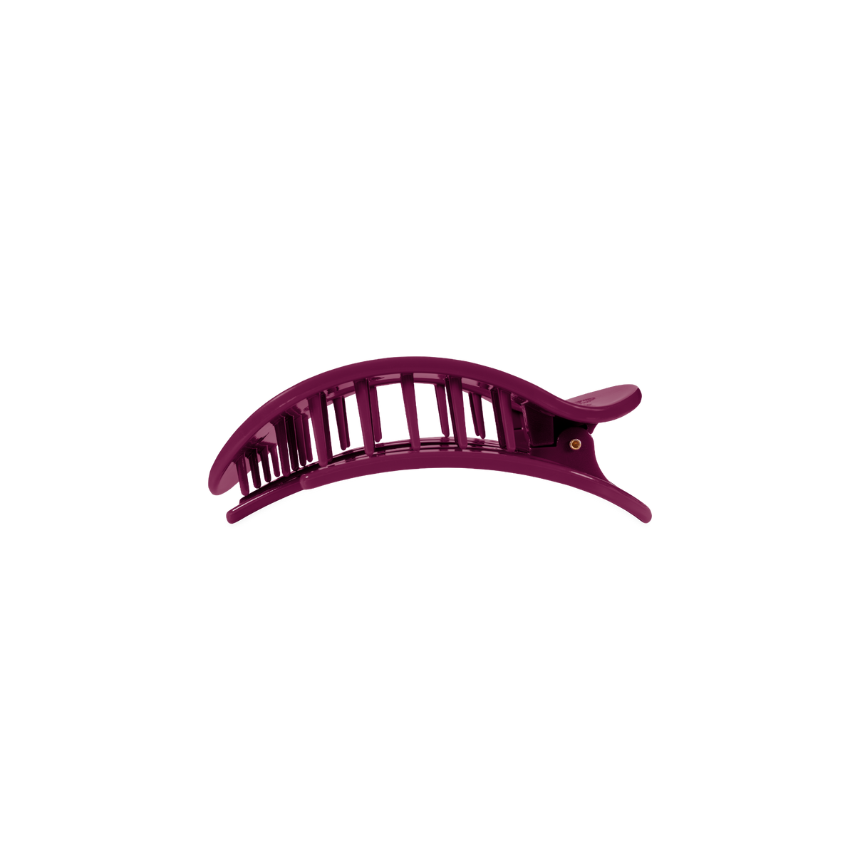 Mulberry | Small | Flat Round Hair Clip
